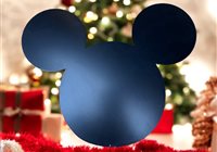 Idée cadeau de Noël : Décoration murale en alu Disney Mickey noir mat avec feutre offert pour créer à l'infini  