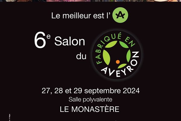 Salon du Fabriqué et Aveyron 27-28-29 septembre 2024